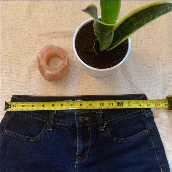 Old Navy Blue Denim Shorts - Picture 2 of 4